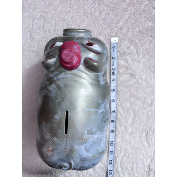 Vintage 1950s Whelen Tipping Hat Piggy Bank Celluloid Plastic Drug Store Rare - Picture 7 of 12